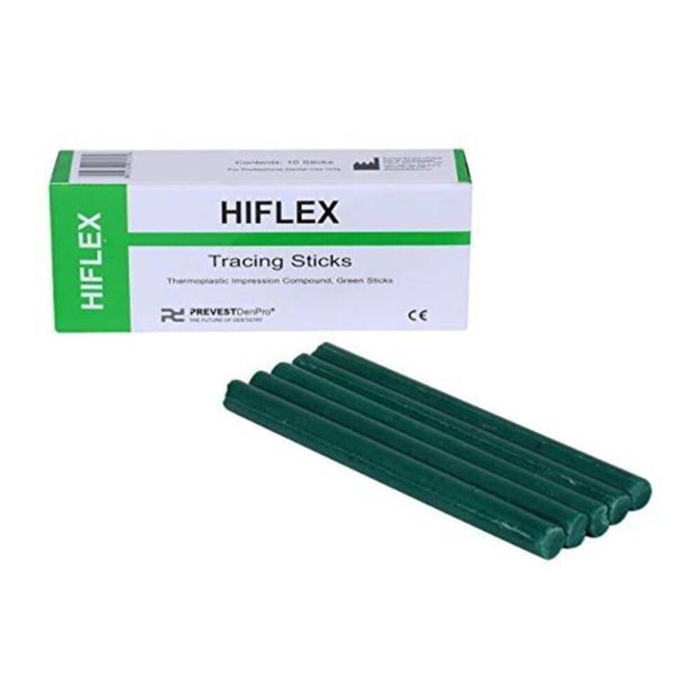 Dental Prevest Hiflex Green Sticks Green Stick Compound 10 sticks (Fast Ship)