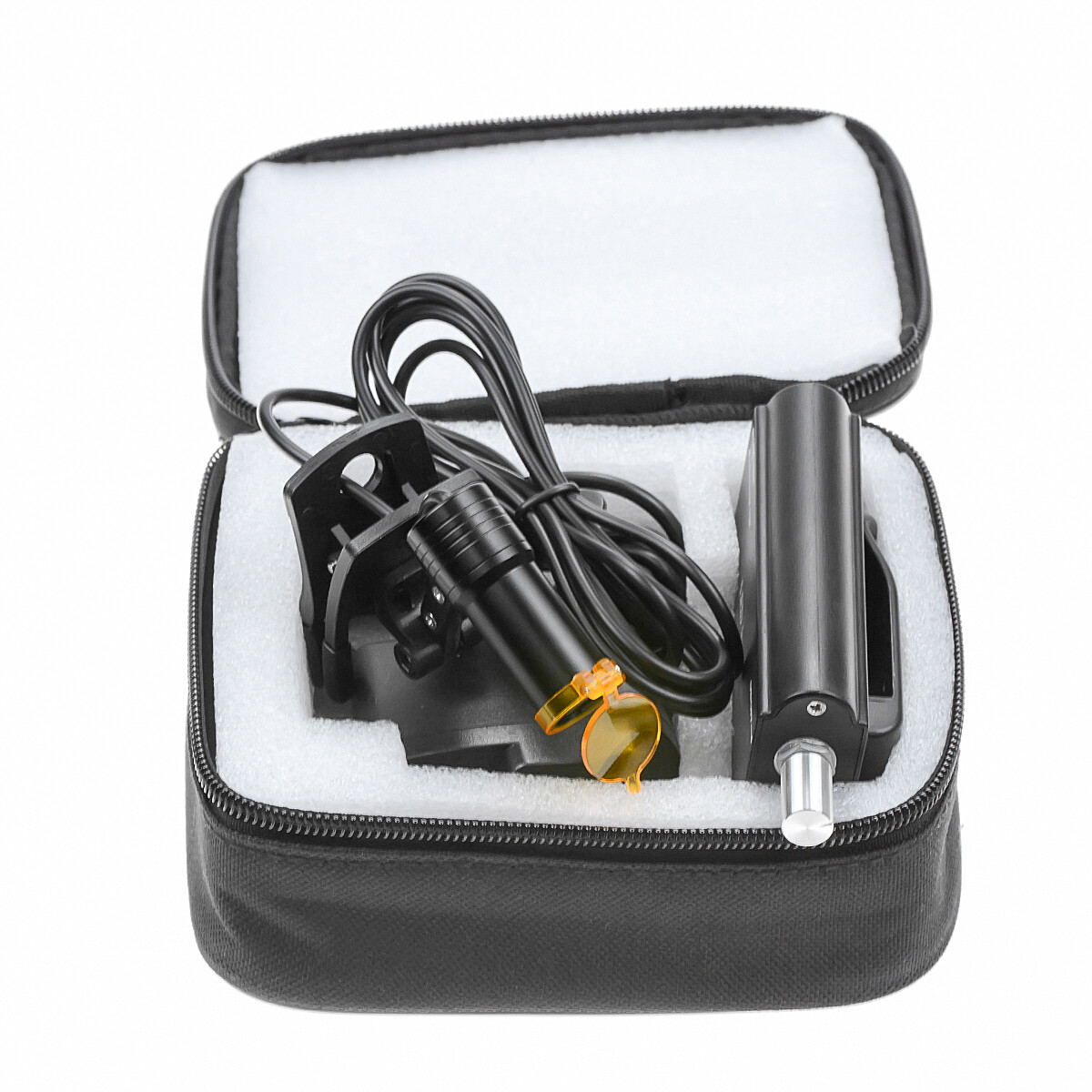 Dental 5W Portable LED Headlight with Filter Plastic Clip Dental Headlamp DY-008