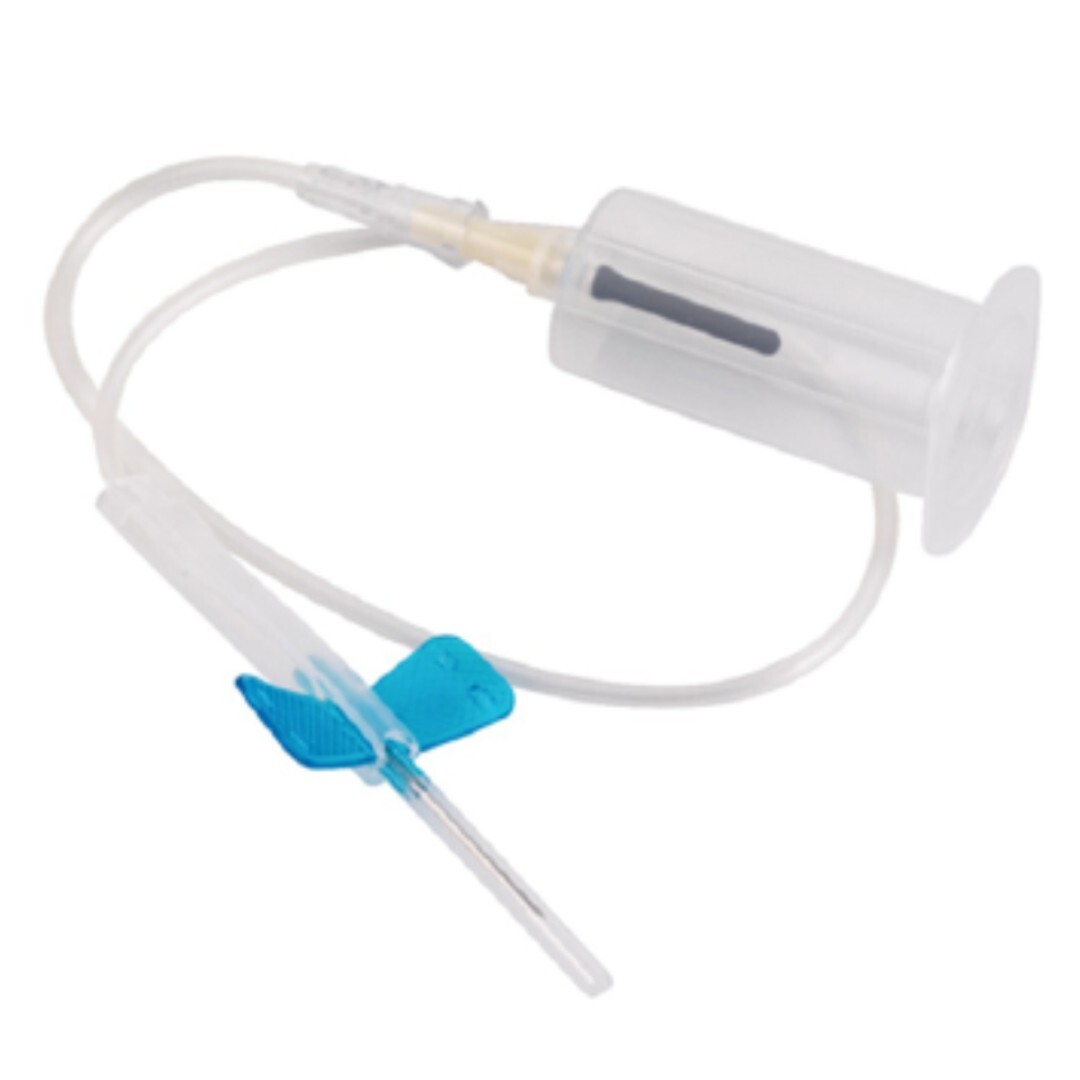 23G Safety Butterfly with Pre-attached Holder-500 Pcs