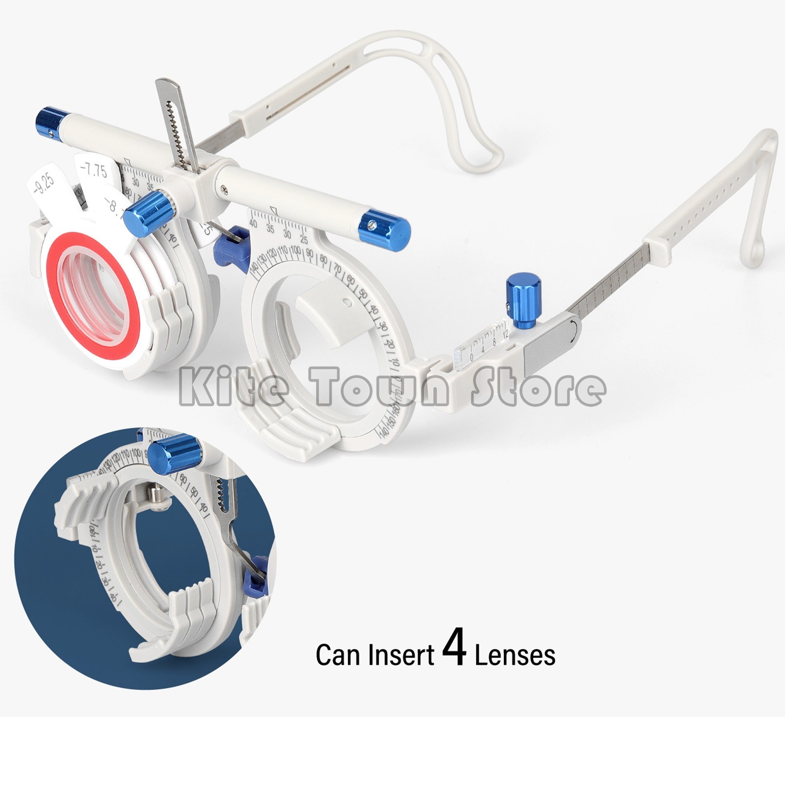 Professional Adjustable Optometry Optical Eye Test Trial Lens Frame PD 48-80