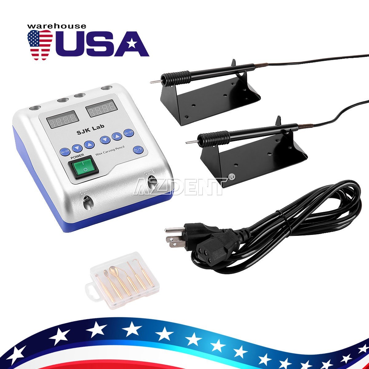 Dental Vacuum Forming Former Machine Heat Thermoforming/Dental Wax Knife +2 Pen