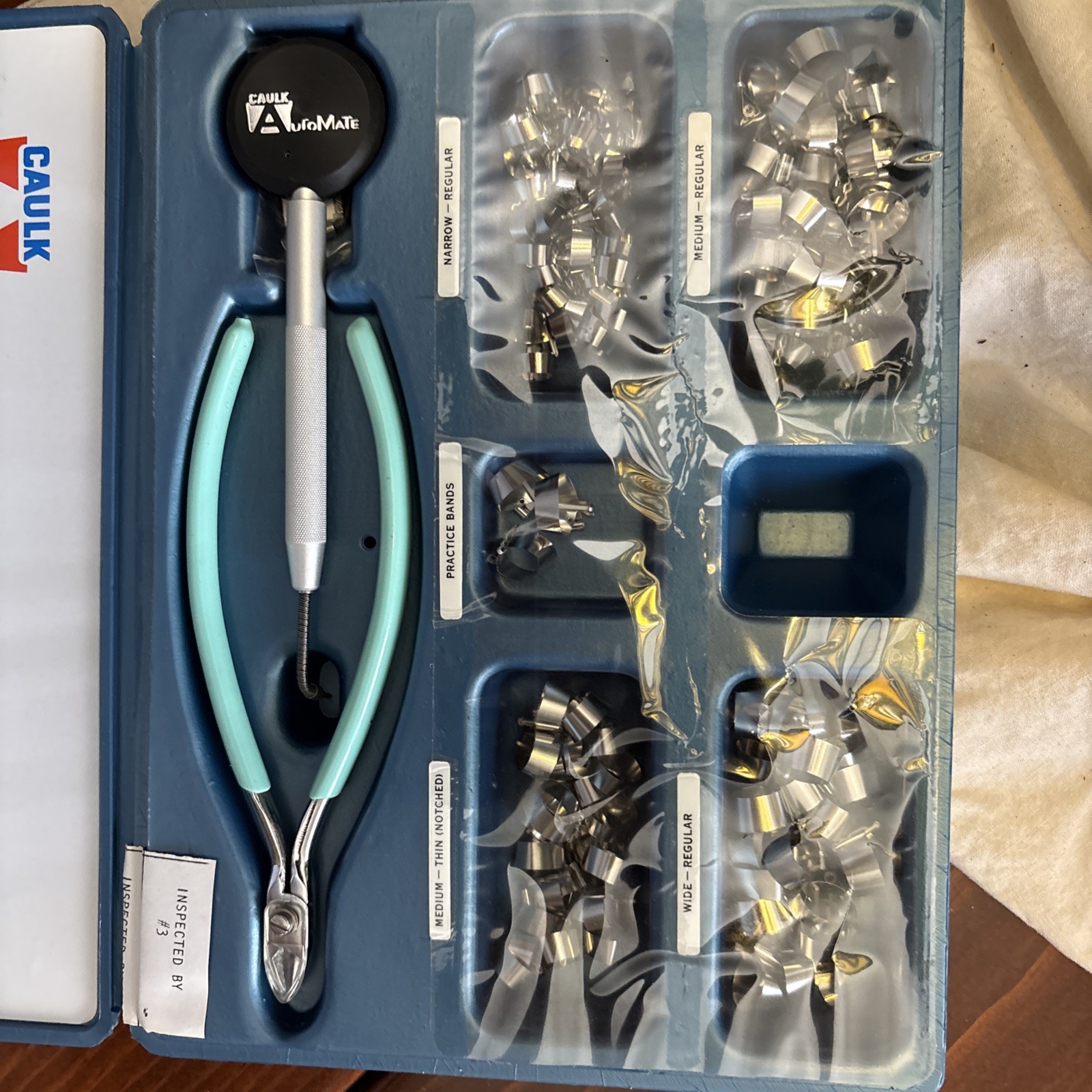 Caulk Automatrix Retainerless Matrix System Bands Case Practice Dental Dentistry