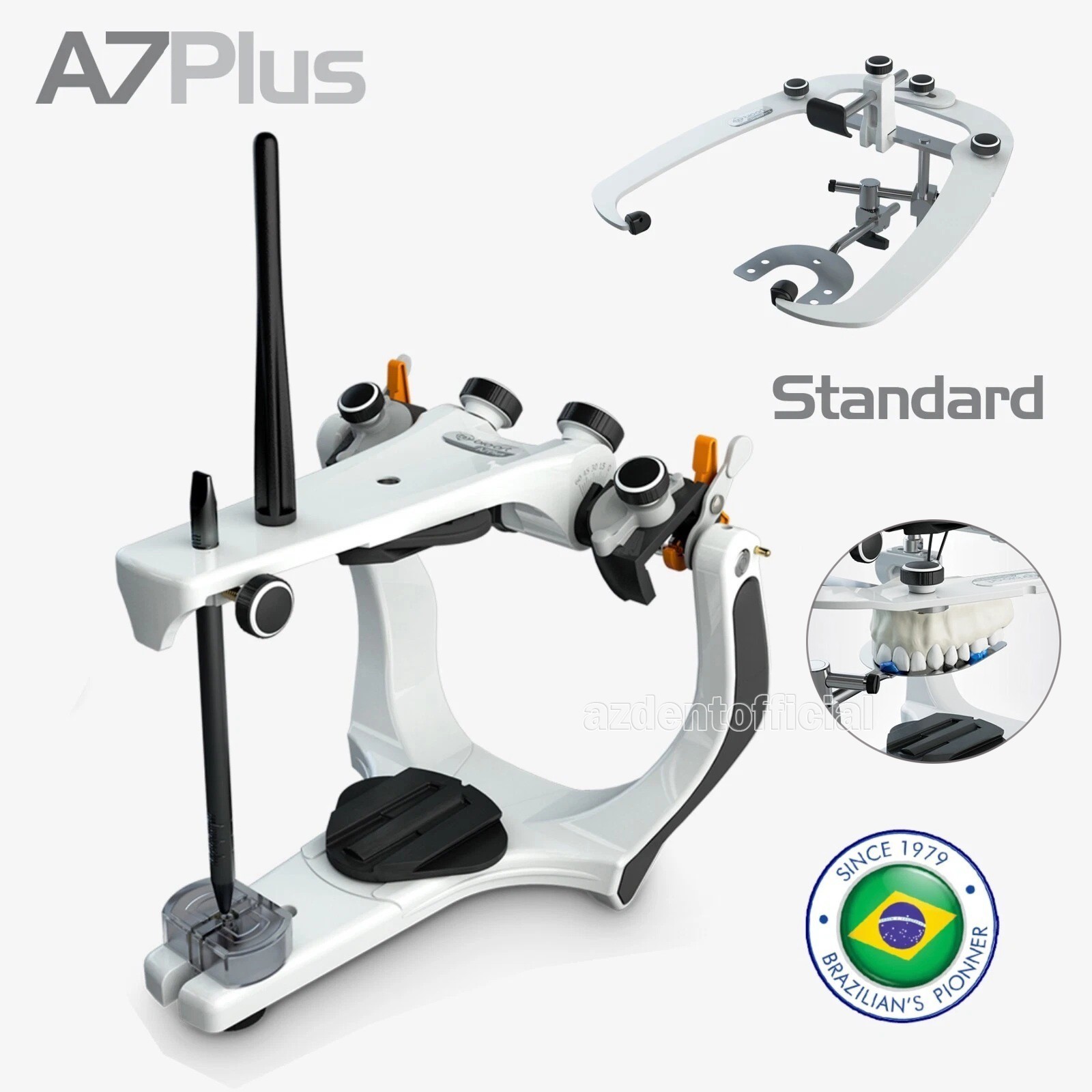 BIOART Semi-Adjustable Articulator A7 Plus with Standard Facebow High Precision