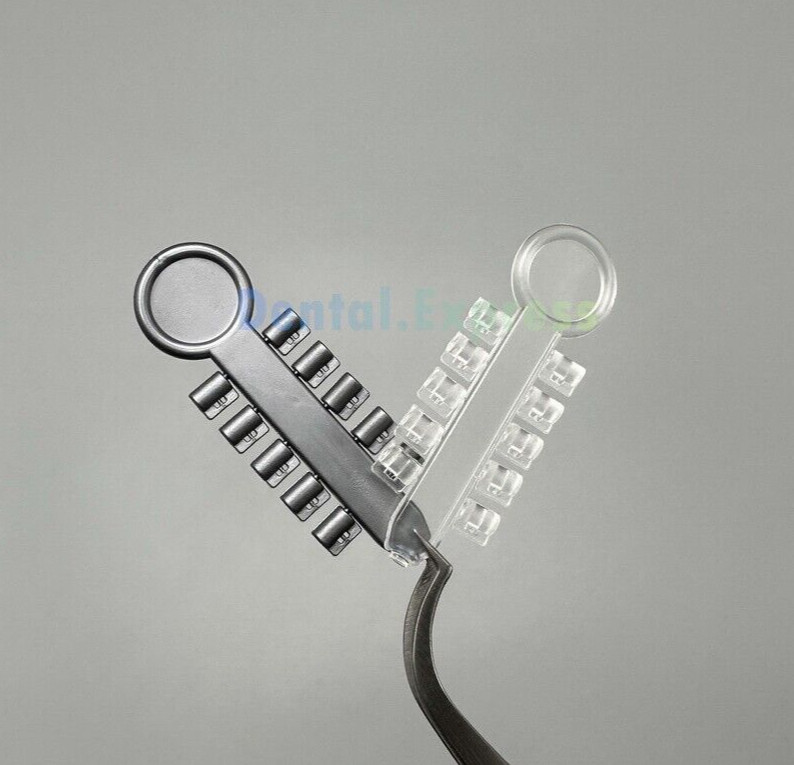 Dental Clear Orthodontic Rotation Wedges Elastic Rotary Torsion Pad for Brackets
