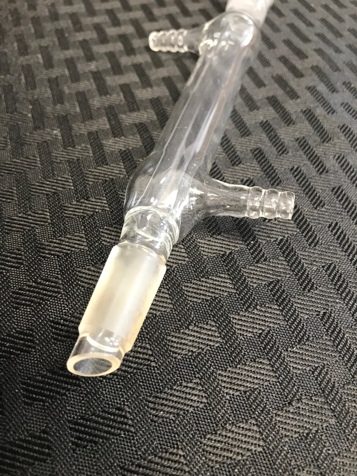 CORNING PYREX Glass 14/20 West Condenser 107mm Jacket 7-1/2” OAL