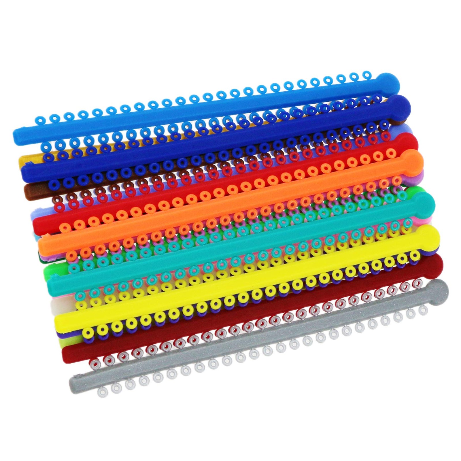 Multicolor Orthodontic Ligature Ties Kit Easily Change Yourself Mixed Colors