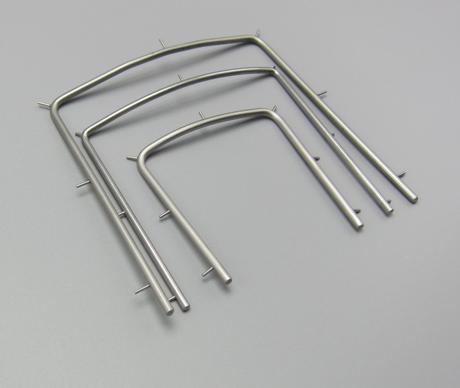 3pcs Dental Endodontic Rubber Dam Frames Punch Frame Plastic/Stainless Steel