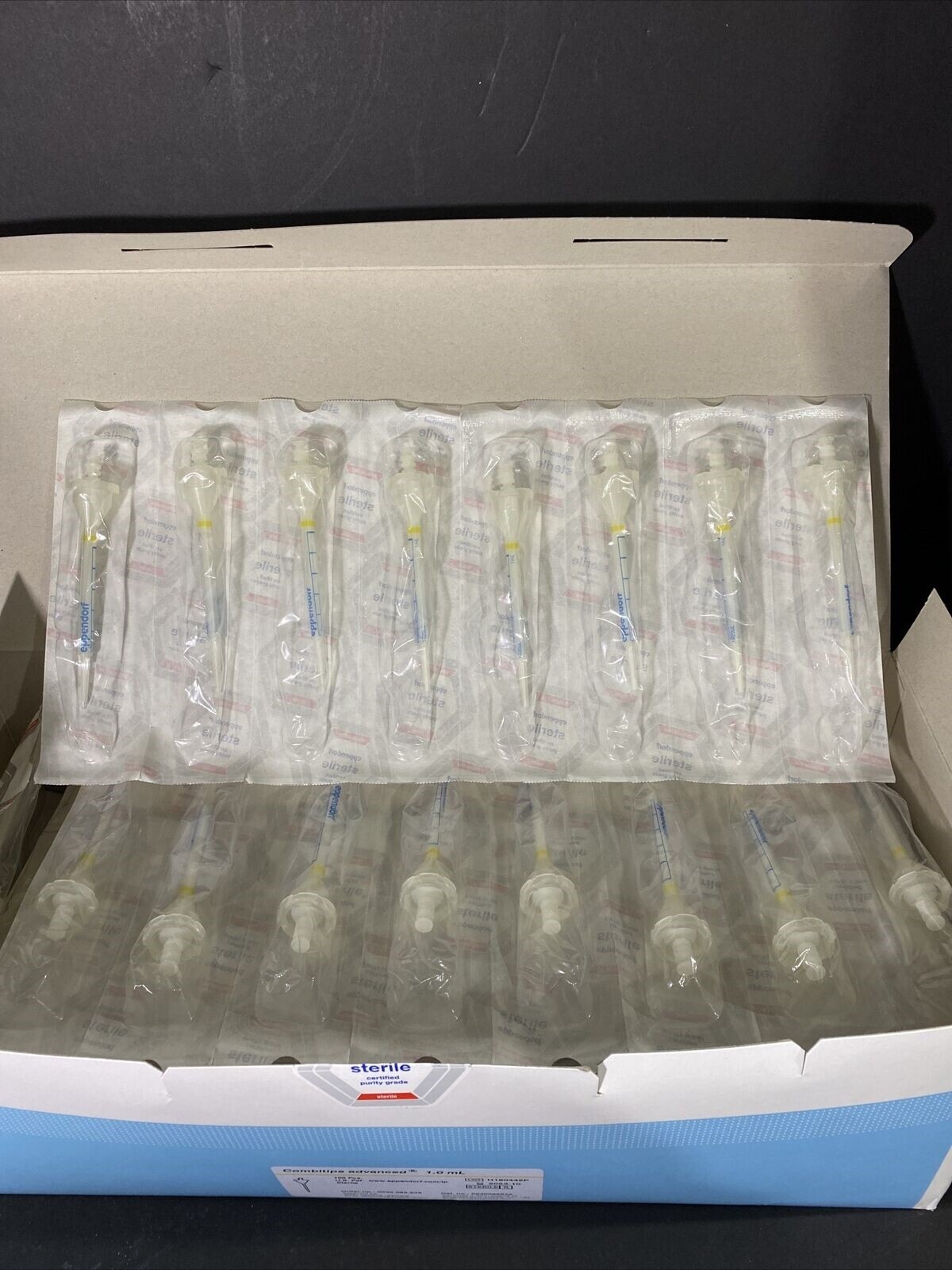 Eppendorf Pipette Tips Combitips Advanced 1 ml Box of 100 Tips