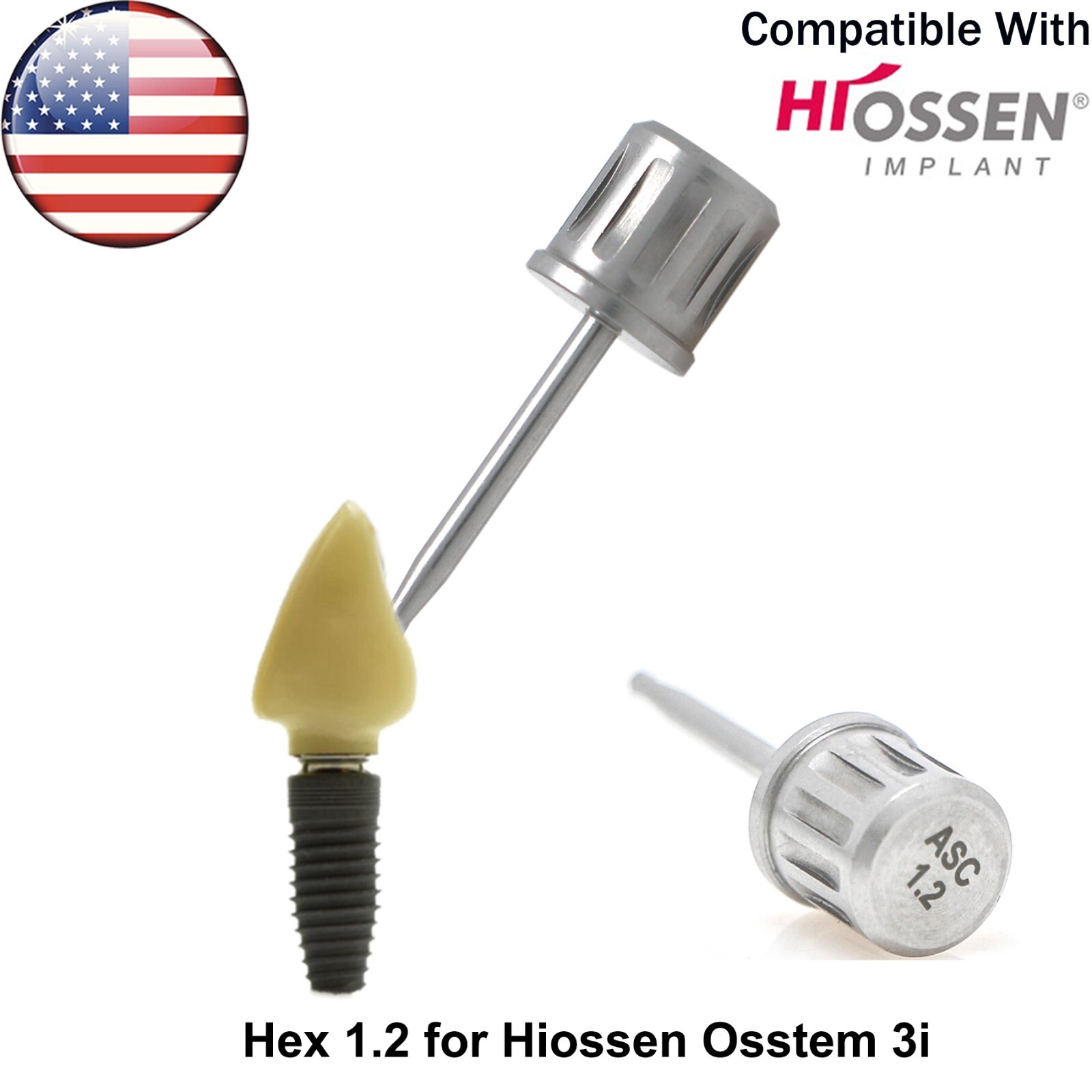 US Implant Screwdrive Angulated Screw Channel Driver for Nobel Hiossen ITI Astra