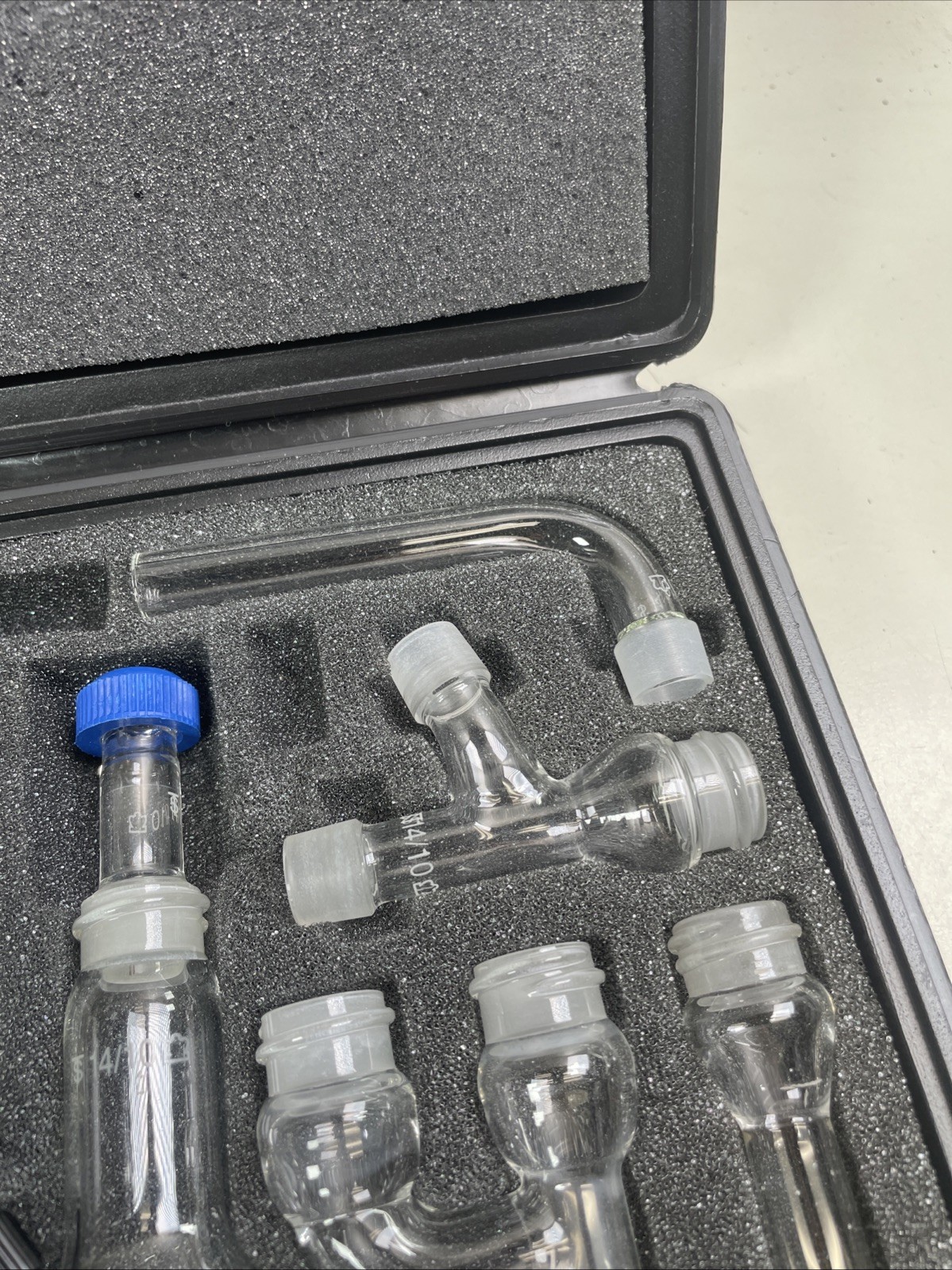 USED Kontes Microflex Williamson K-746000-0000 Chemistry Kit 18pc Glass + More 5