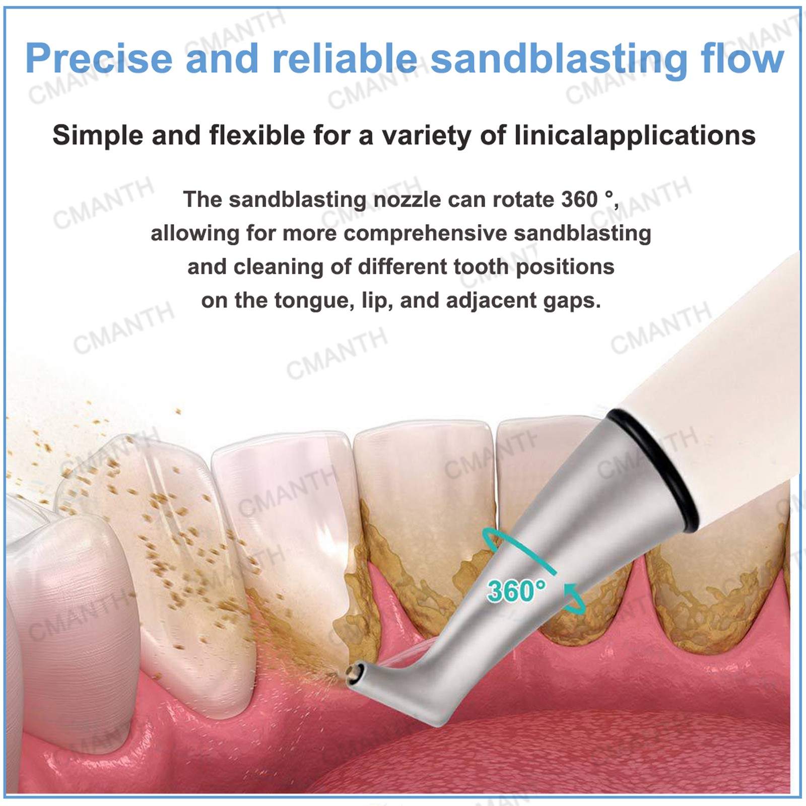 Dental Air Prophy Flow Teeth Polishing Polisher COXO CP-1/AP40 2/4 Hole KAVO NSK