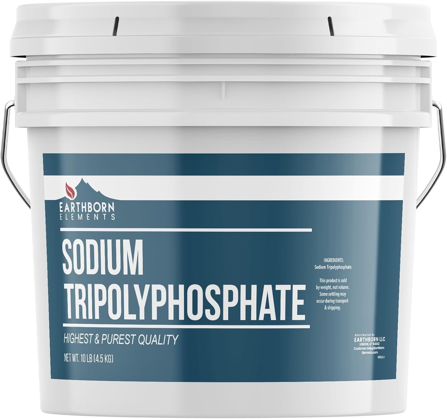 Sodium Tripolyphosphate, 1 Gallon Bucket, Cleaning Agent, Water Softener, Lau…