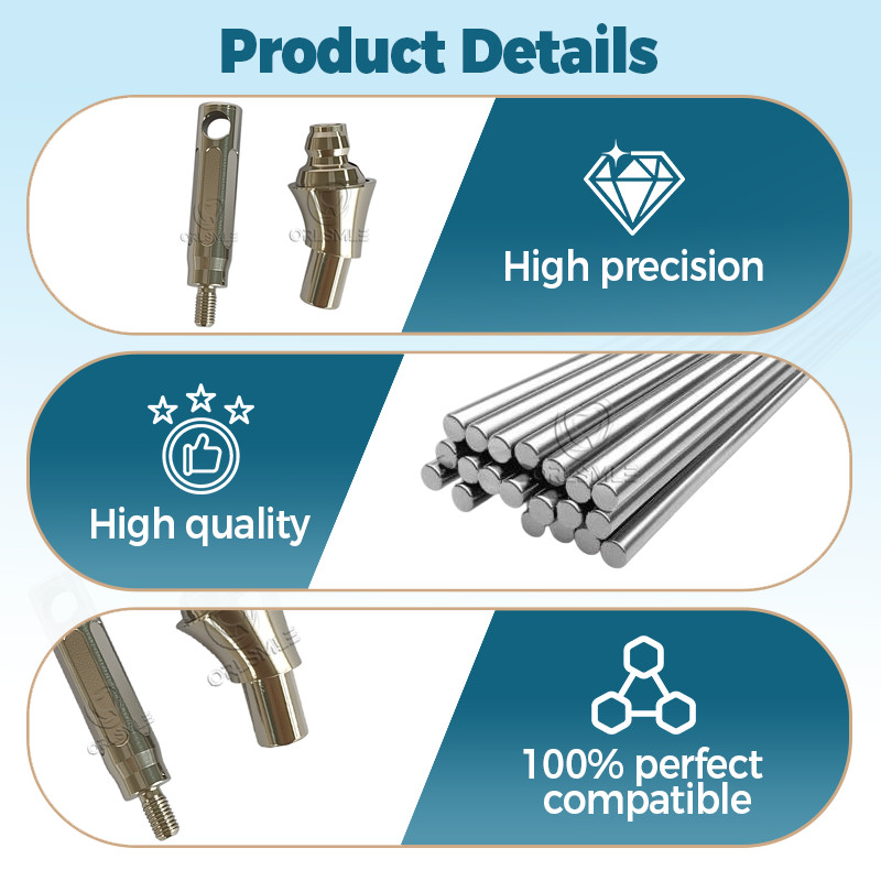 1 pcs Multi unit Angled abutment fits to Bredent Sky