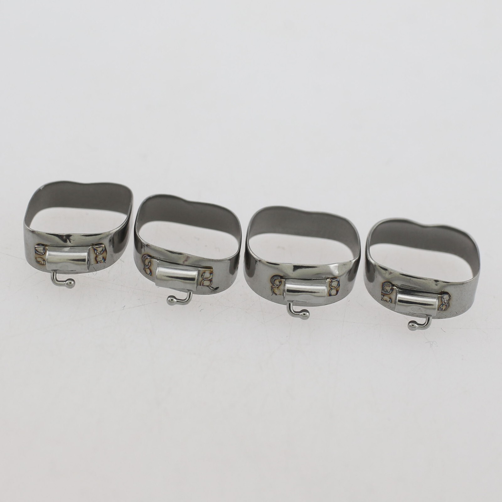 Dental Orthodontic Band Buccal Tube First Molar Band Roth 022 #32-#44 Pre-Welded