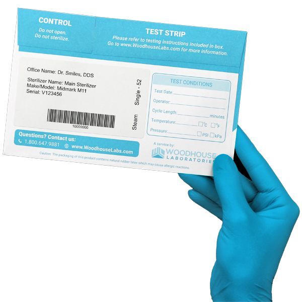 SporeAlert Quarterly Mail-In Sterilizer Monitoring Spore Testing Service,4 pcs