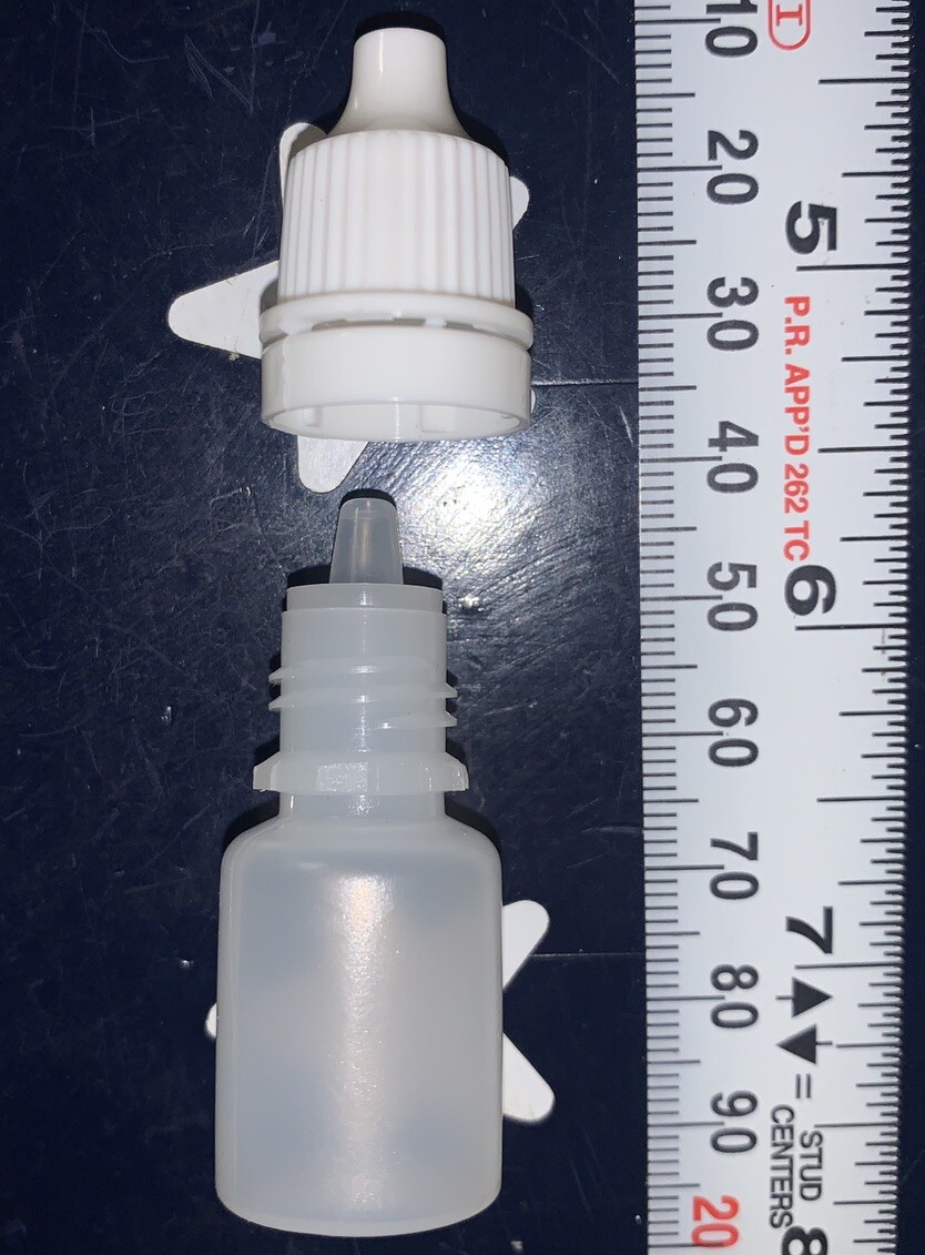 10pcs 5ml Empty Plastic Squeeze Dropper Bottles Oils Lubes Liquid Dropper LDPE
