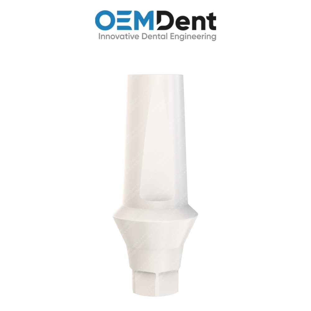 Peek Temporary Anatomic Straight Abutment Compatible NobelActive®️RP Conical