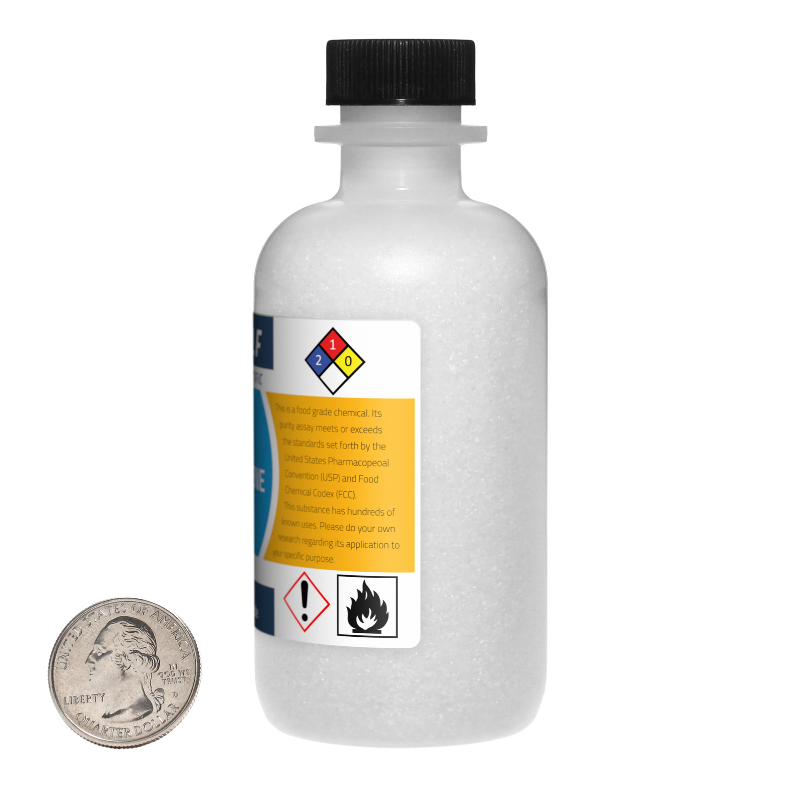 Butylated Hydroxytoluene / 12 Oz / 4 Bottles / 99+% USP Food Grade
