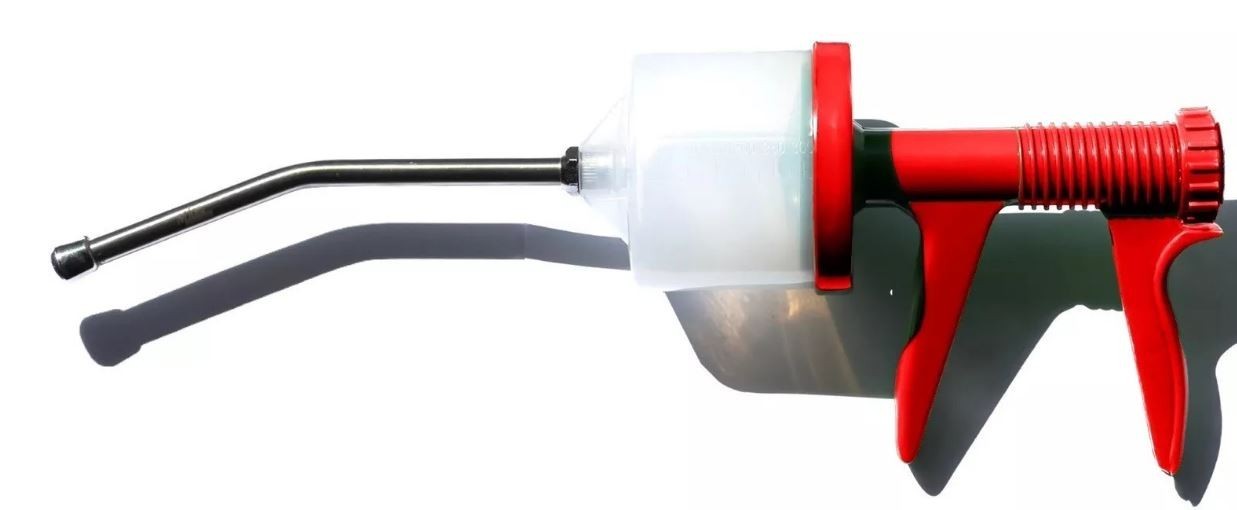 300ml Drench Gun Oral Syringe for Cattle Sheep Horse Livestock Veterinary Tool