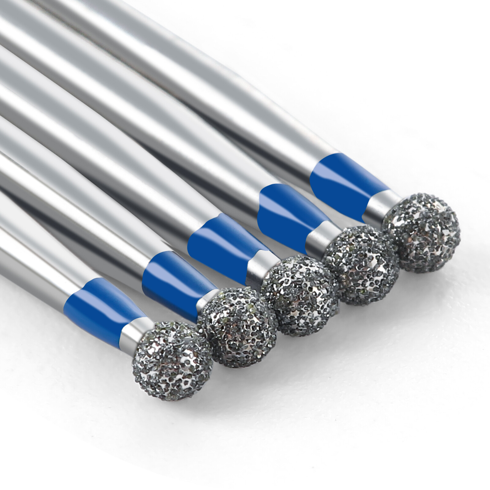 5Pcs/Pk JMU Dental FG Diamond Burs For High Speed Handpiece Medium Grit Round