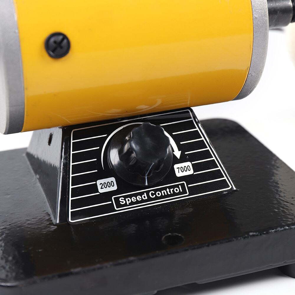 200W 110V Mini Dental Bench Lathe Buffing Polishing Machine Jewelry Polisher