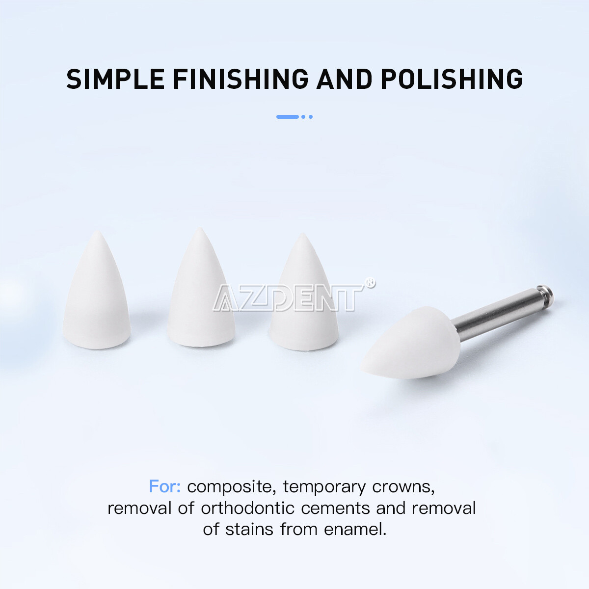 Dental Composite Polishing Kit RA HP Bur Wheel Disc For Low-Speed Handpiece