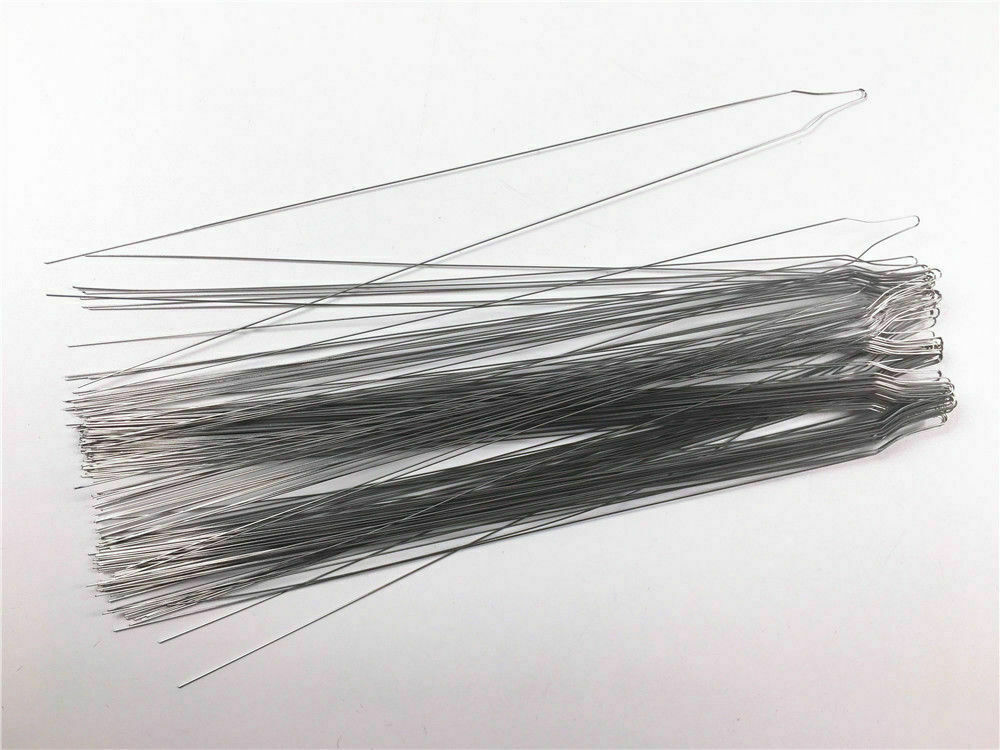 100 Pcs Orthodontic Dental Kobayashi Ligature Wires Long Preformed 008/010/012