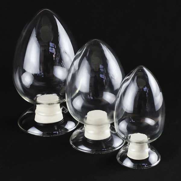 125ml 250ml 500ml Clear Specimen Bottles with Rubber Stopper Lab Supplies CA
