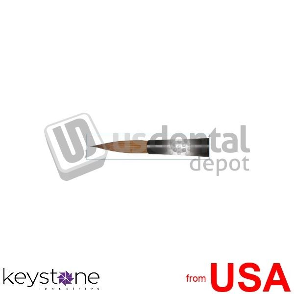 KEYSTONE #9 Big Brush – SYNTHETIC Brush – Small bead inside for vibr 034-1170700