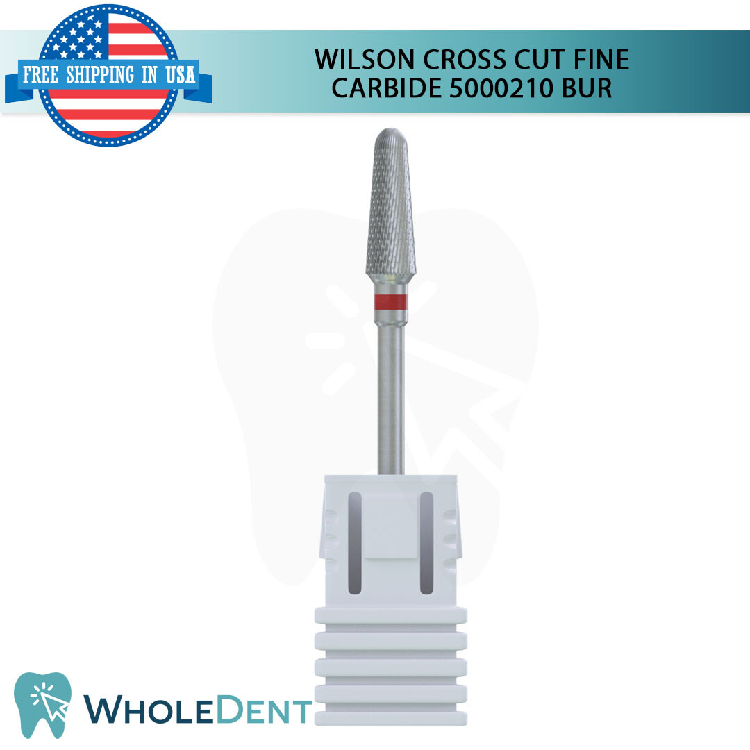 Cross Cut Fine Carbide Bur Ø4.5mm 5000210 Dental Lab Laboratory Fresas Low Speed