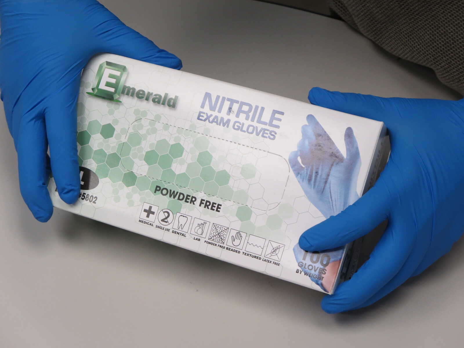 1000ct 3Mil Nitrile Powder Free Exam Gloves 10-100ct Boxes 1000ct