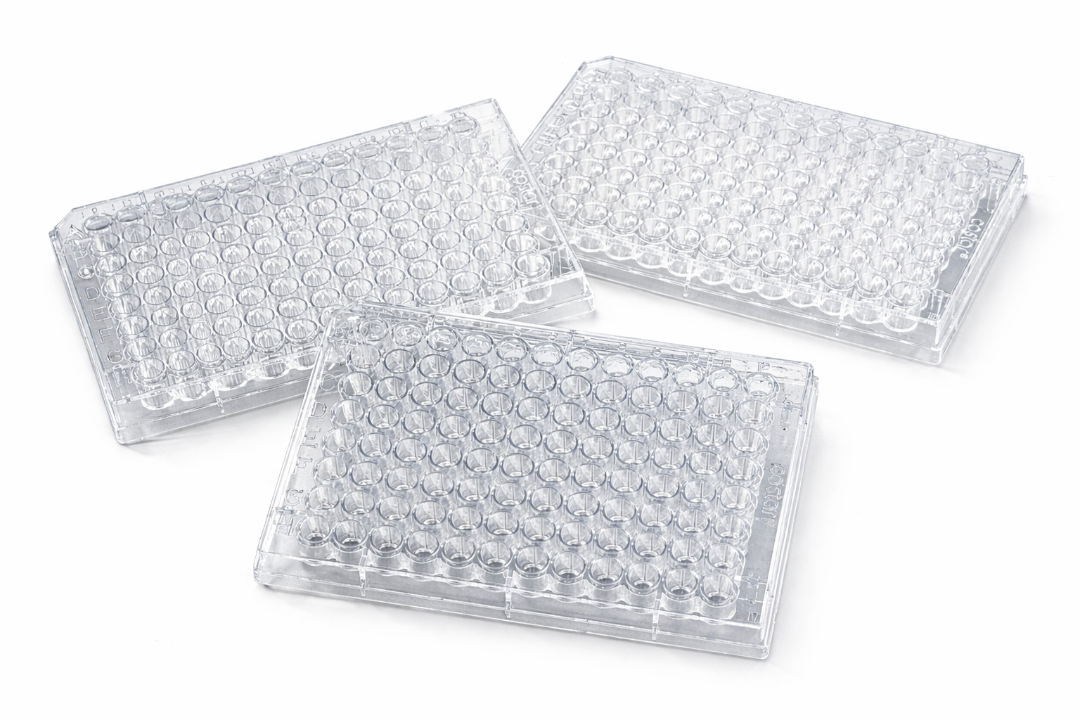 96 Well Plate TC Treated Flat Bottom Cell Culture w/ Lid – 50 /Case Corning 3596