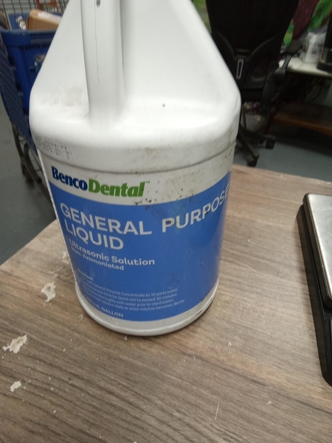 Bencodental General Purpose Liquid ULTRASONIC SOLUTION 1-Gal 039 Dt