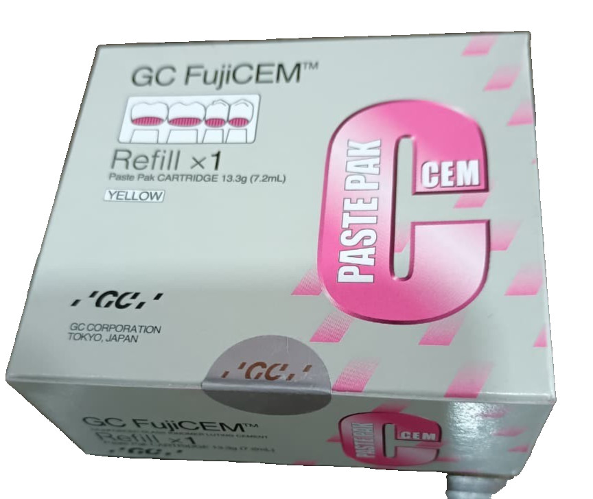 GC Fuji CEM Resin Modified Glass Ionomer Luting Cement 13.3g Dental – Free Ship