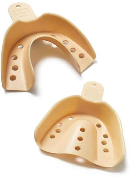 WaterPik Dental Sani-Tray Perforated Impression Trays Med Large 12/bag