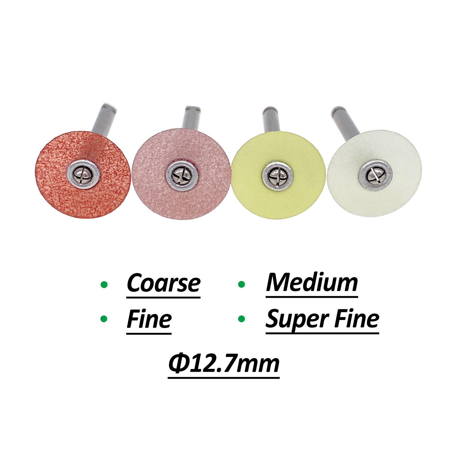 NSK Styl Dental Low Speed Contra Angle Handpiece Sof-Lex Polishing Disc 9.5/12.7