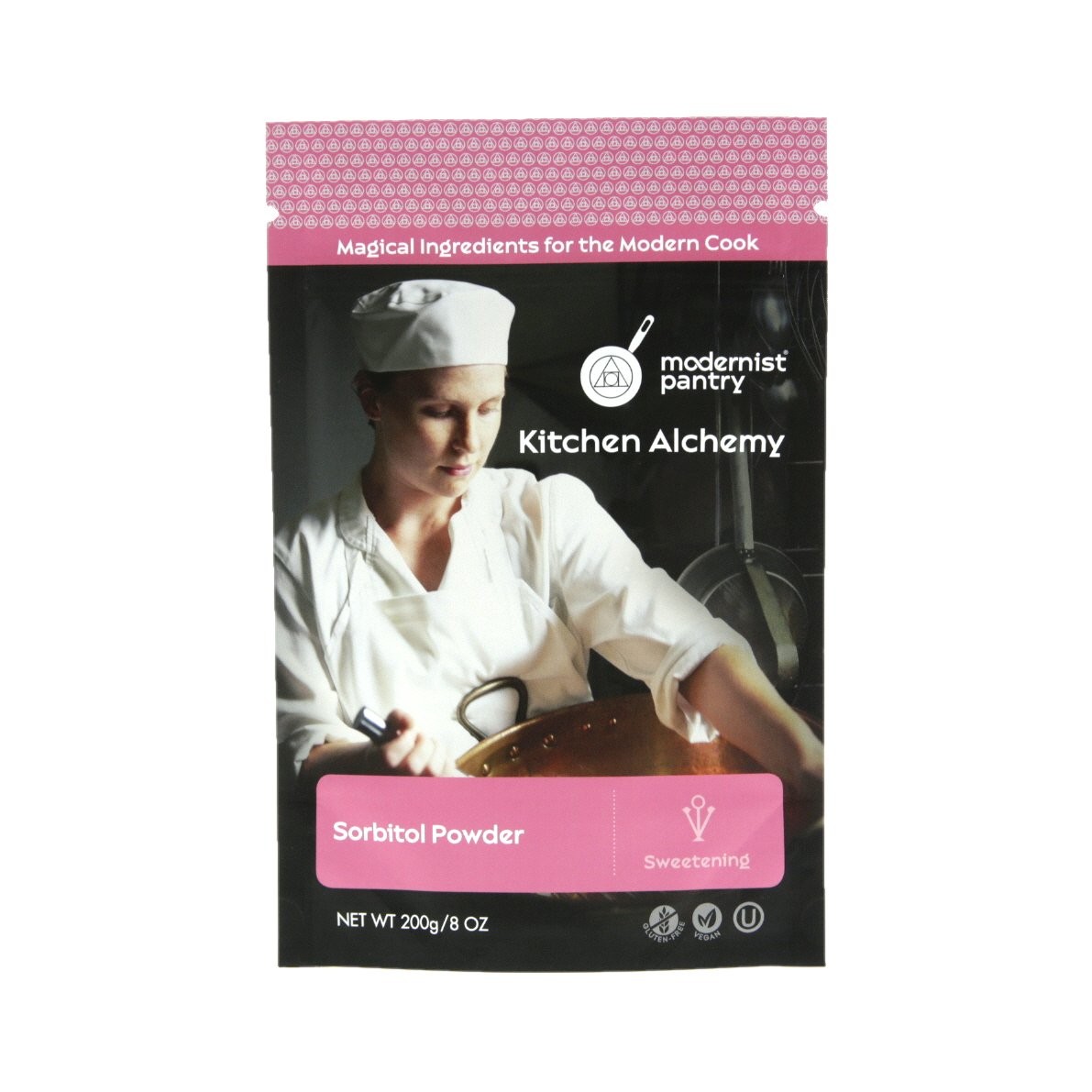 Pure Sorbitol Powder Vegan Gluten-Free OU Kosher 8 Ounce (Pack of 1)