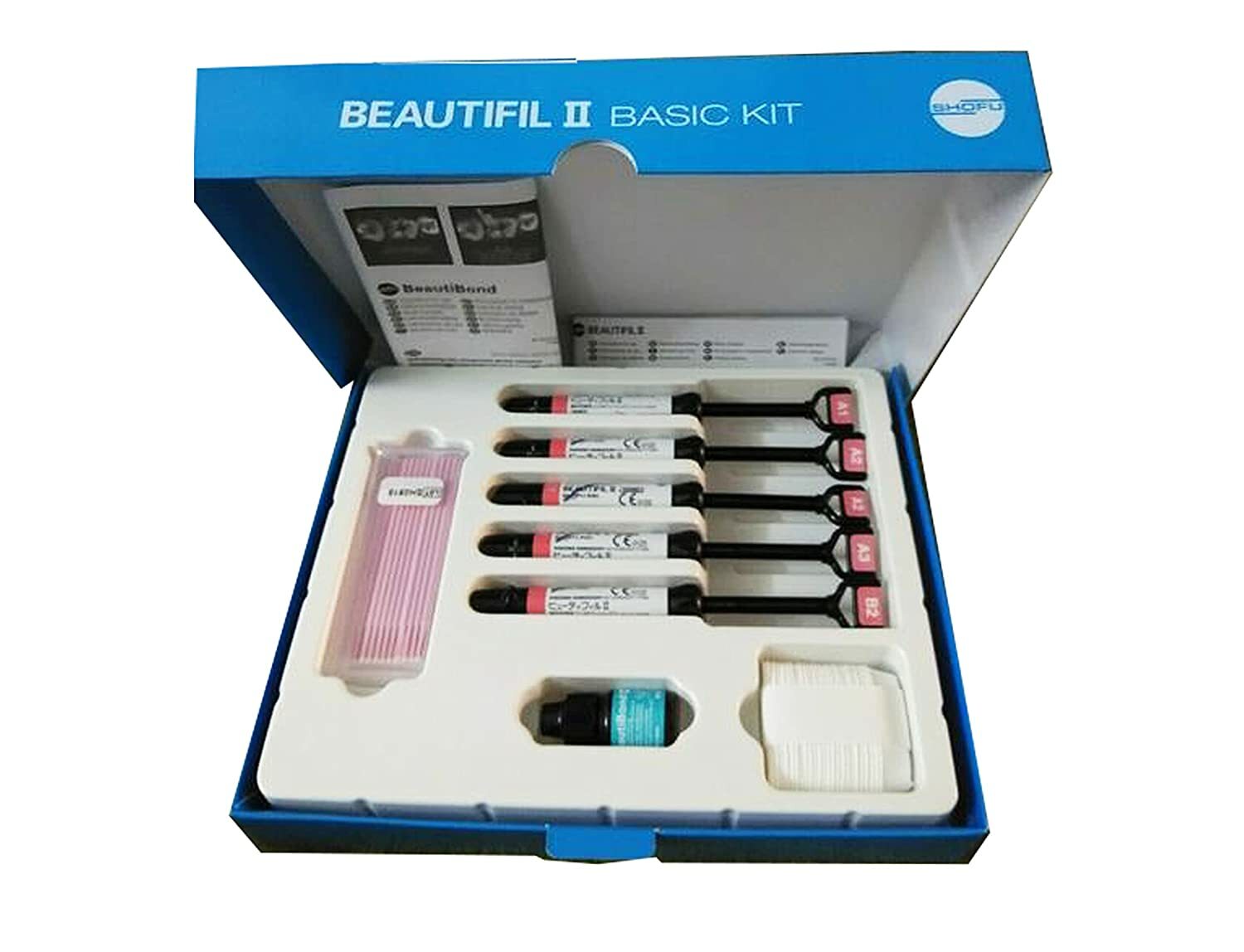 Shofu Beautifil II Basic Kit Nano Hybrid Universal Composite Kit New Stock