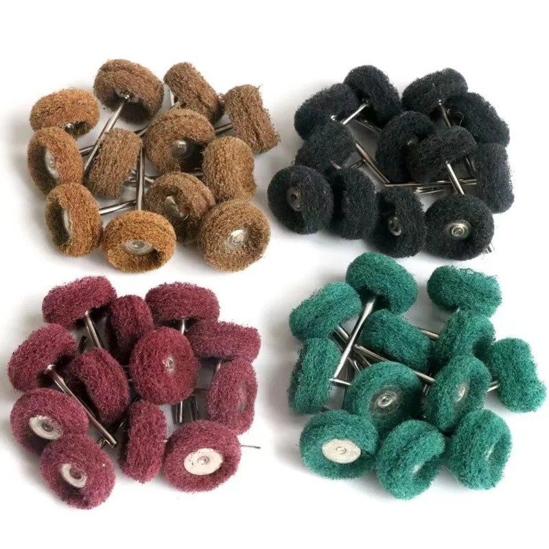 Dental Polishing Wool Felt Abrasive Buffing Wheel Polisher Rotary Tool FG 2.35mm