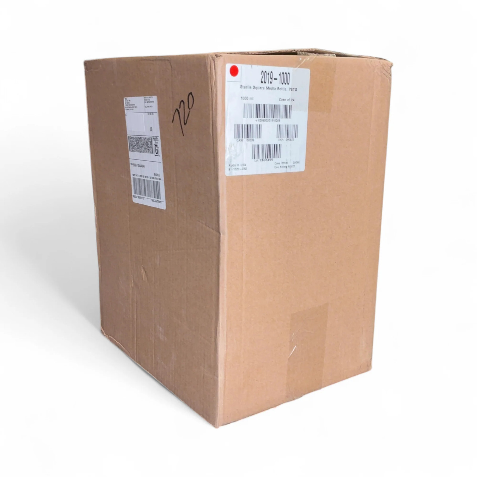 Thermo Fisher Scientific 2019-1000 Square Media Bottle PETG 1000ml NEW Exp 2027