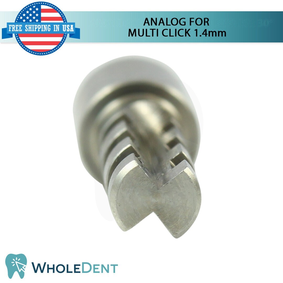 5X Analog For Multi Unit 1.4mm System Lab Prosthetics Dental Abutment Replica