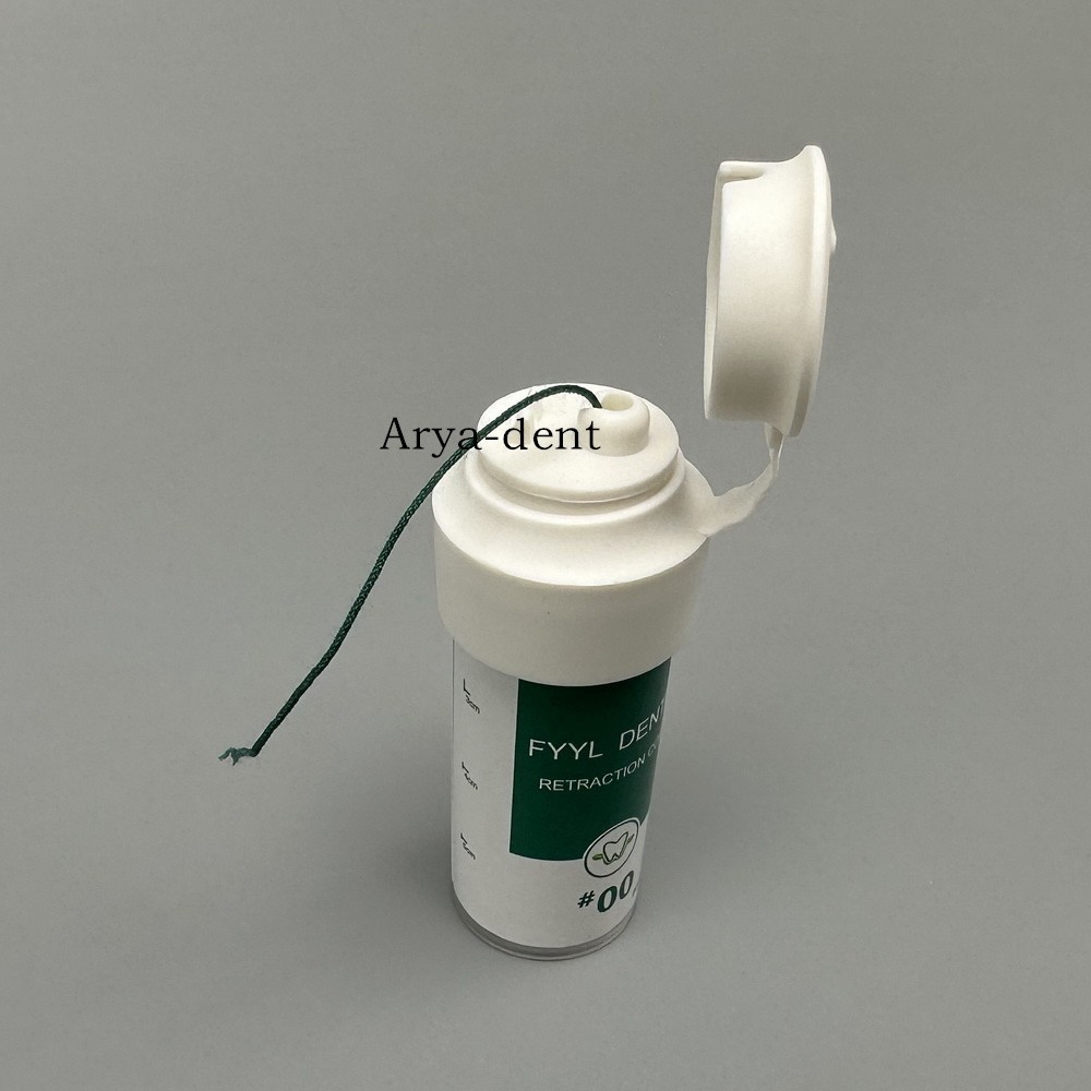 2m/Box Dental Thread Gingival Retraction Cord Knitted Cotton Gum Line Hard Soft