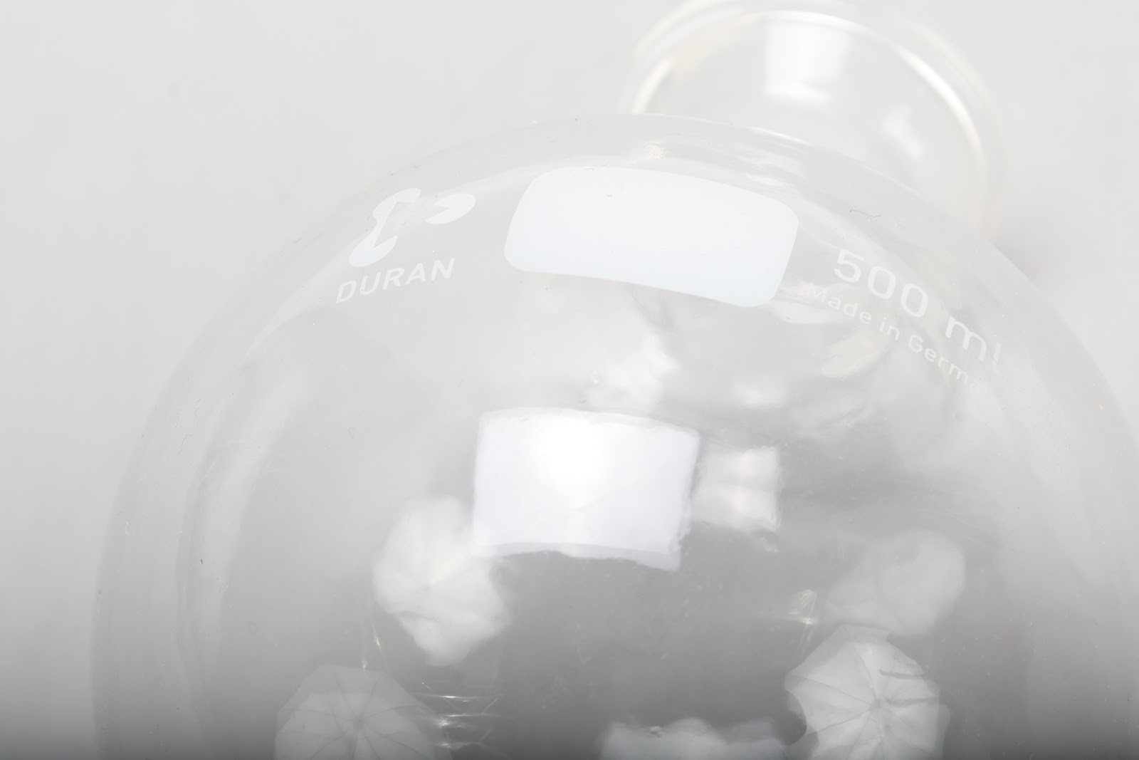 Duran 500mL Round Bottom Receiving Flask