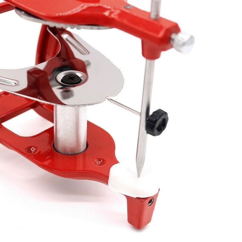 Dental Articulator Red Semi Adjustable Lab Equipment With 3 Mounting Plates Tool