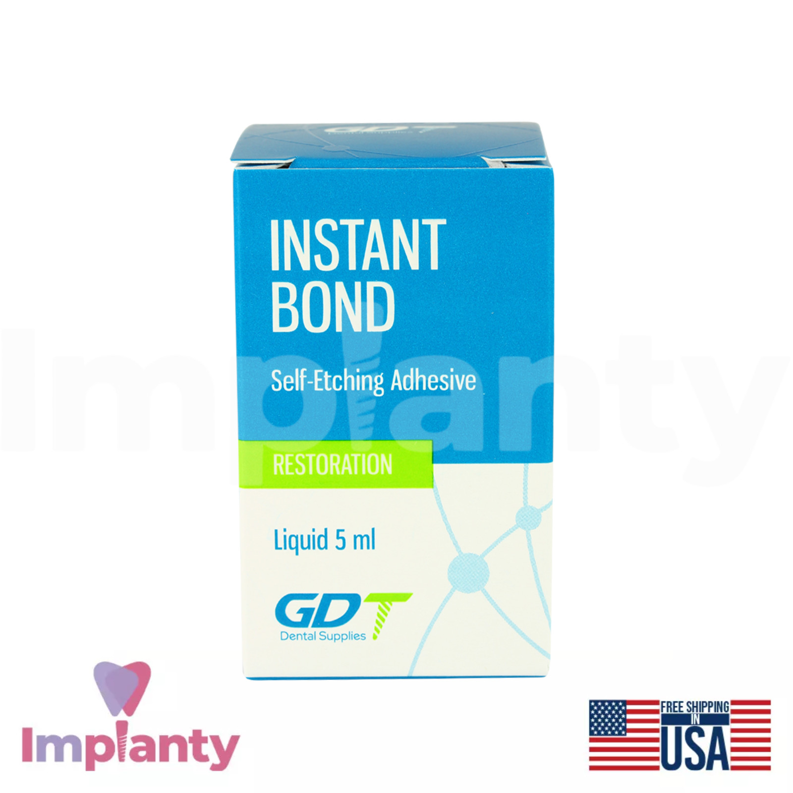 One Step Self Etchng Adhesive 5ml Light Cure Dental Bonding Restoration