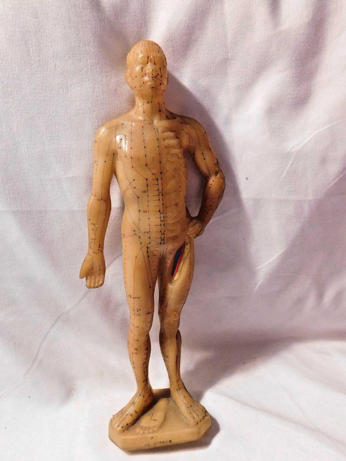 Vintage Acupuncture Rubber Doll by Good Health