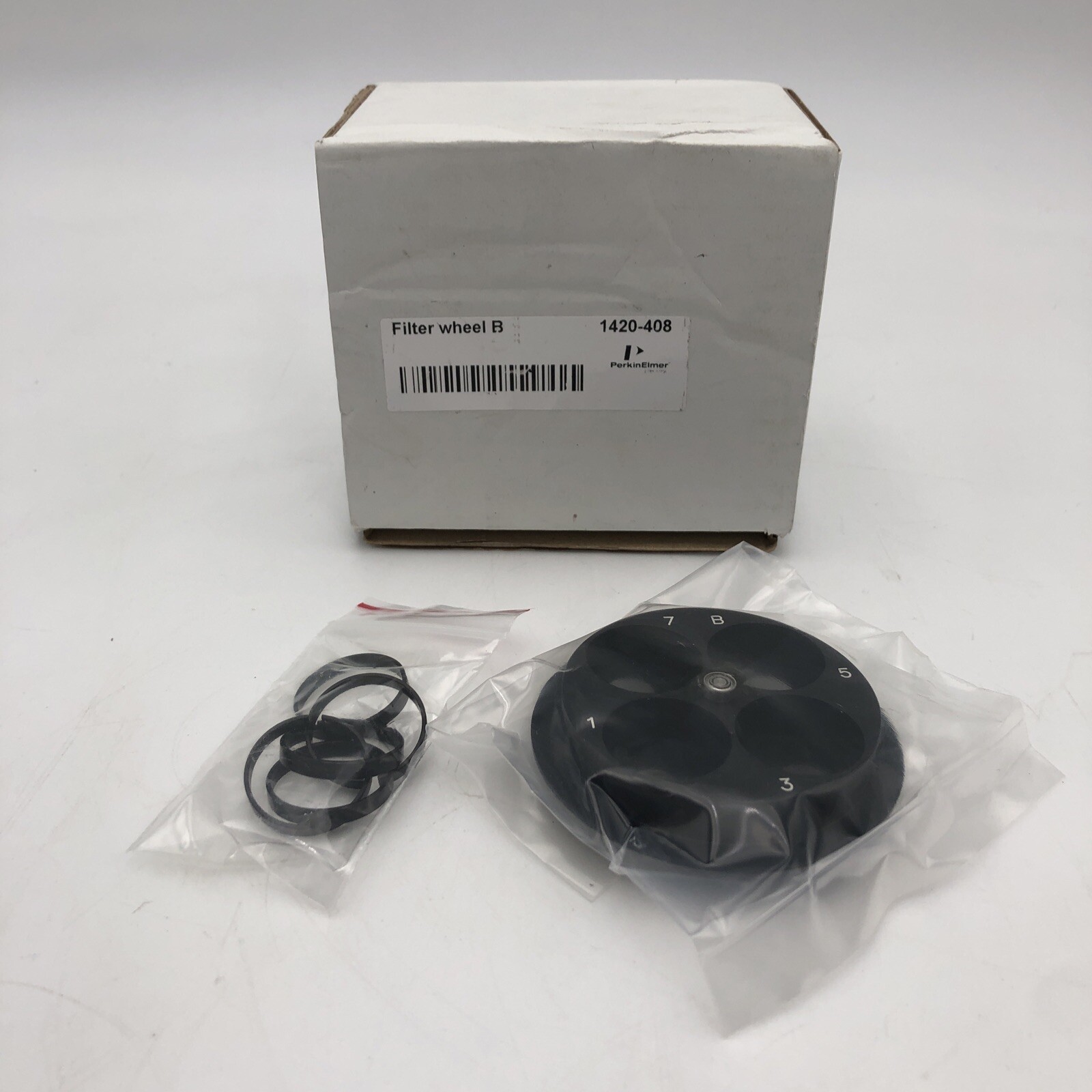 NOS OPEN BOX Wheel To Filters B PERKIN ELMER 1420-408 READ