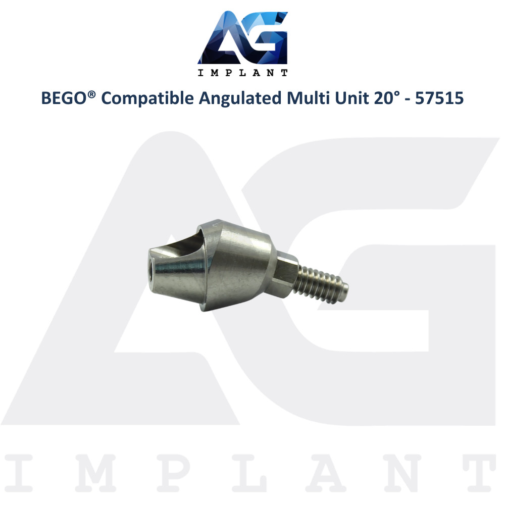 Angulated Multi Unit 20° Prosthetic Compatible with BEGO® – 57515 Dental Lab