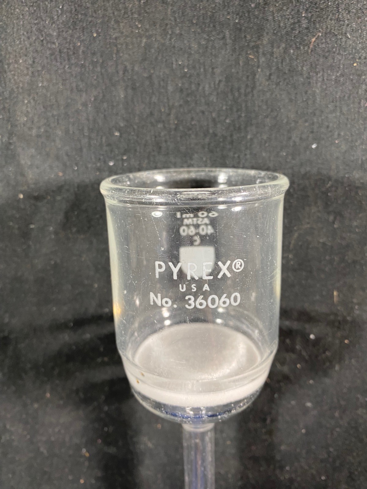 PYREX Glass 48mm Diameter 60mL Coarse Frit Buchner Filter Funnel 36060-60C