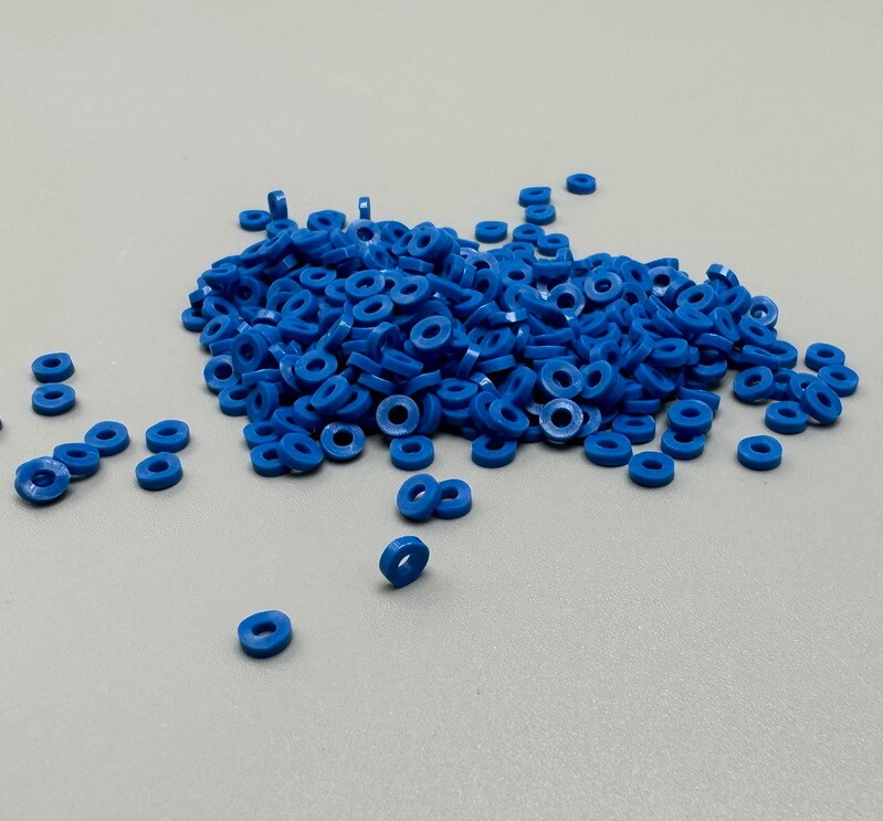 Dental Orthodontic Separators Spacers Elastic Teeth Gap Bands Non-latex Blue USA